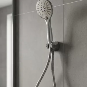 Çok Fonksiyonlu El Duşu Başlığı Spiral Hortumlu Dayanıklı Duş Seti