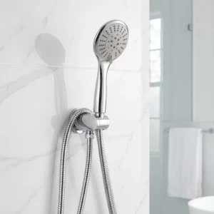 Duş Başlığı Seti Spiral Hortum Hareketli El Duşu Tutacağı Kirece Dayanıklı Tasarım