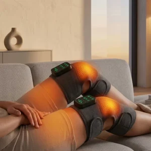 Isıtmalı Diz Omuz Dirsek Masaj Dizlik Seti Titreşimli Masaj Aleti 2 Adet