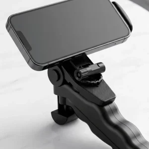 Katlanabilir Mini Telefon Tripodu Masaüstü Telefon Standı 360 Derece Ayarlanabilir