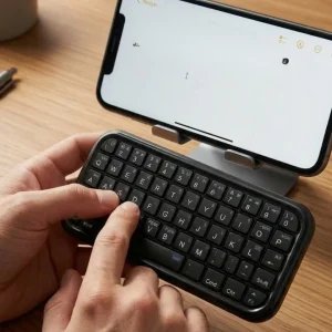 Cep Boyutu Kablosuz Bluetooth Klavye Telefon ve Tablet Uyumlu