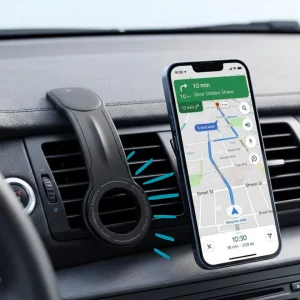 Araç Konsol Telefon Tutucu 360 Derece Döner Manyetik Stand