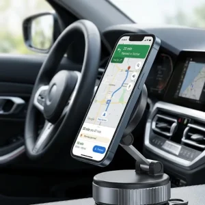 Araç İçi Manyetik Telefon Tutucu Katlanabilir Navigasyon Standı