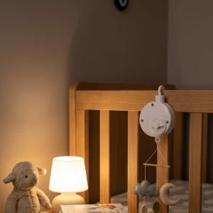 Taşınabilir Bebek Uyutucu Müzik Kutusu Pil Gerektirmeyen Mekanik Tasarım