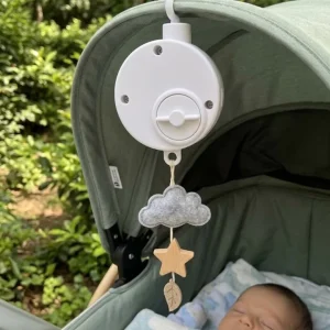 Bebekler İçin Müzikli Uyutucu Mekanik Sistemli Asılabilir Müzik Kutusu