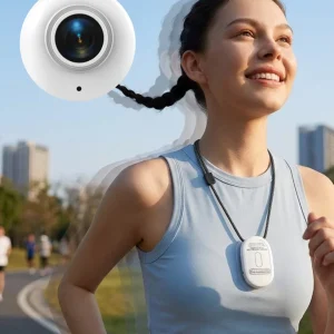 Manyetik Sabitlemeli 1080P Spor Kamera Geniş Açı Lens ve Mobil Bağlantı Özellikli