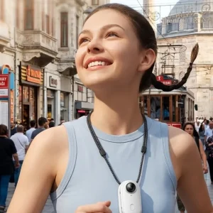 Taşınabilir Spor Kamera 1080P Full HD WiFi Canlı İzleme ve Loop Kayıt Özellikli