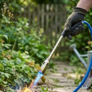 Profesyonel Gazlı Pürmüz Alev Tabancası Hortumlu LPG Yakıcı Ateş Başlatma ve Tamir Aleti