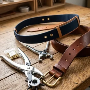 Kemer Delik Açma Aparatı 2li Set Deri Çanta Kayış Delme Aleti