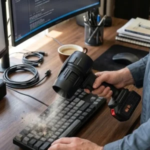 Şarjlı Hava Üfleyici Güçlü Motorlu Çok Amaçlı Temizlik Makinesi