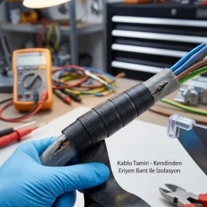 Kendinden Kaynaşan Eriyen Bant Su Geçirmez İzolasyon Bandı