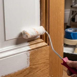 Profesyonel Mini Boya Rulosu 10 Cm Boya Fırça Seti 6 Yedek Rulo Hediyeli