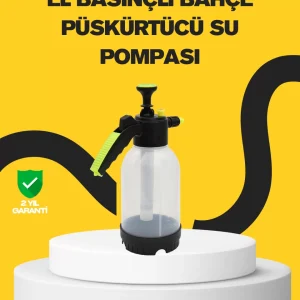 Köpük Püskürtücü 2 Litre Dayanıklı Manuel Basınçlı Yıkama Şişesi