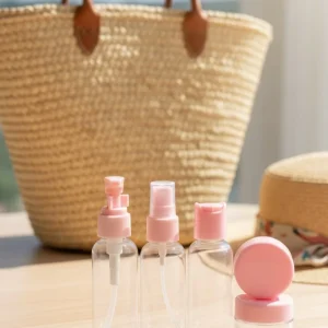 30 ml 5’li Seyahat Banyo Şişe Seti Çantalı