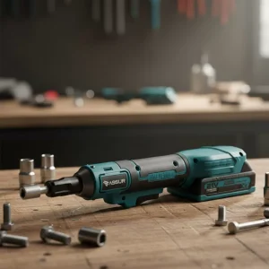 Yandan Sıkma Somun İşlemleri İçin 21V Akülü Cırcır Anahtar