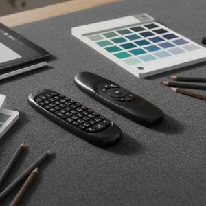 3’ü 1 Arada Kablosuz Hava Mouse Mini Klavye Kumanda