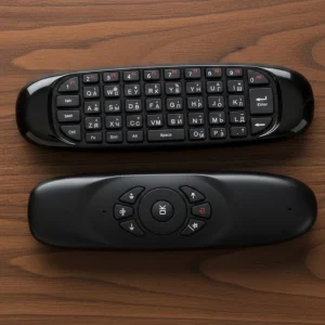 Çift Taraflı Hava Mouse Kablosuz Klavye ve Uzaktan Kumanda