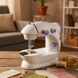 Taşınabilir Mini Dikiş Makinesi Ev ve Ofis Kullanımı İçin