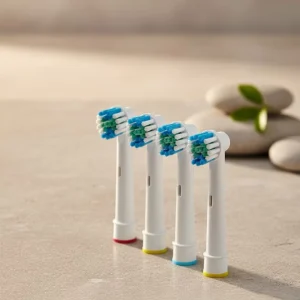 Renk Halkalı Aile Tipi Diş Fırçası Yedek Başlığı 4’lü Paket