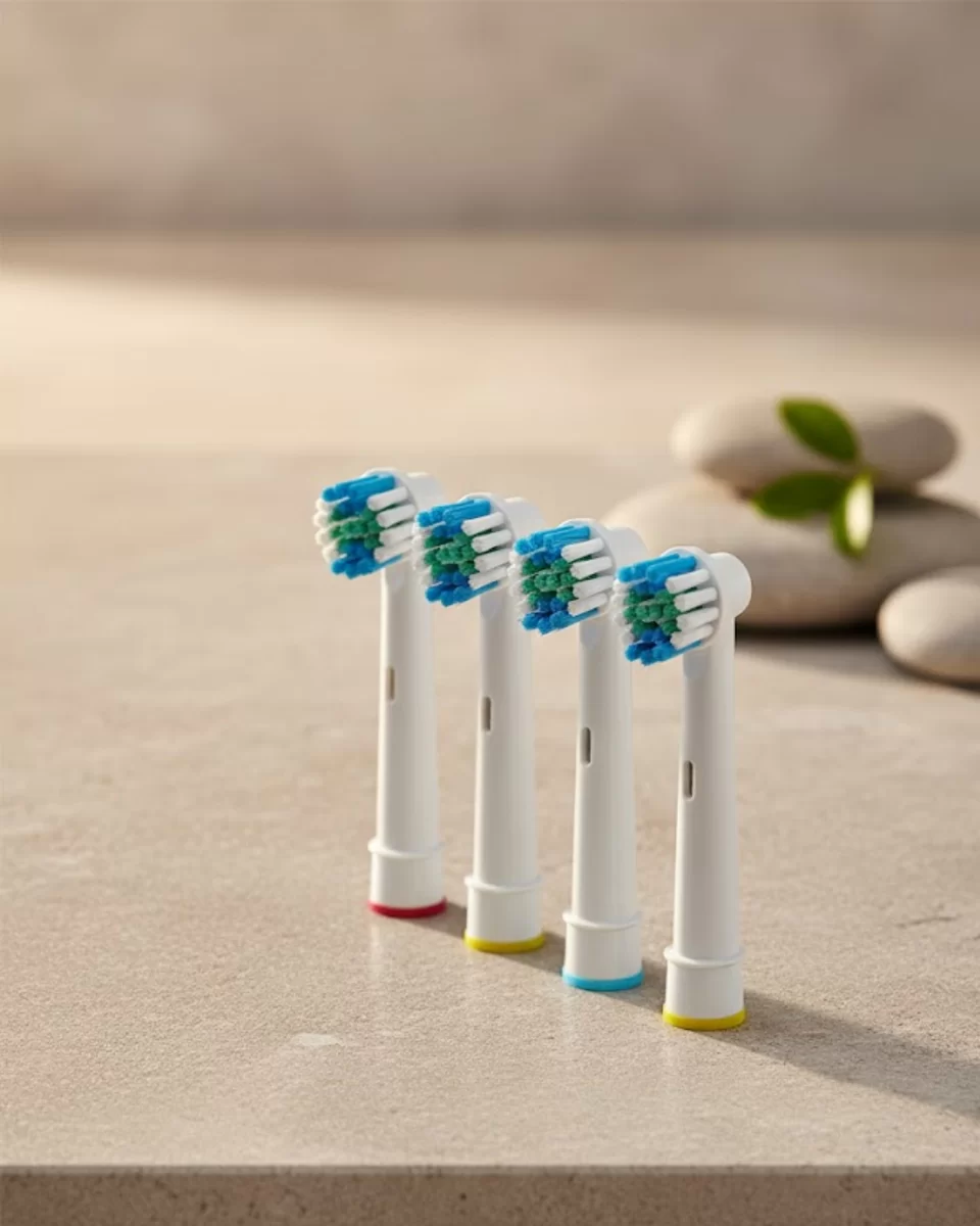 Renk Halkalı Aile Tipi Diş Fırçası Yedek Başlığı 4’lü Paket