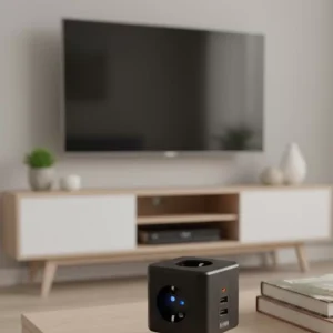 Ev ve Ofis Kullanımı İçin Akım Korumalı USB Girişli Priz