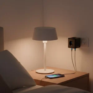 Akım Korumalı Priz Çoklu USB Girişli Güvenli Enerji Yönetimi