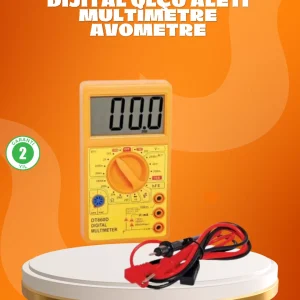 LCD Ekranlı Dijital Ölçü Aleti Ev ve Atölye Kullanımı