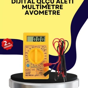 Çok Fonksiyonlu Dijital Multimetre Elektrik Test Cihazı