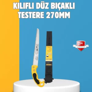 Düz Bıçaklı Budama Testeresi Kılıflı Güvenli Tasarım