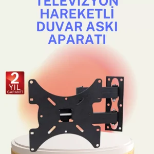 Hareketli TV Duvar Askı Aparatı 22–49 İnç Uyumlu