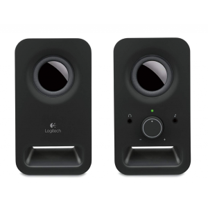 LOGITECH 980-000814 Z150 6W 1+1 Kulaklık Jaklı Kompakt Stereo Speaker (Siyah)(1923)