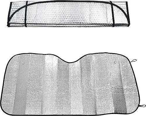 Oto Cam Ön Güneslik Nikel Balonlu 60*130 Cm Küçük