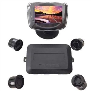 Park Sensörü Tv Tip Ekranli Siyah  4 Sensör