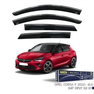 Opel Corsa F 2022  Kromlu Cam Rüzgarligi 4Lü