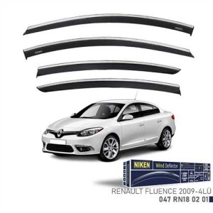 Renault Fluence 2009- Kromlu Cam Rüzgarligi 4Lü
