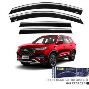 Chery Tiggo 8/Pro 8 2018- Kromlu Cam Rüzgarligi 4Lü