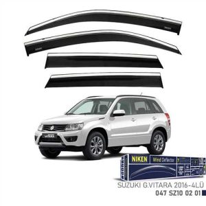 Suzuki Grand Vitara 2016- Kromlu Cam Rüzgarligi 4Lü