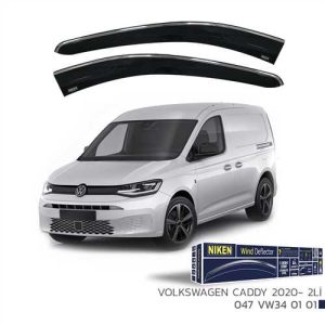 Vw Caddy 2020- Kromlu Cam Rüzgarligi 2Li