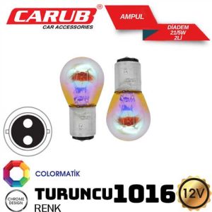 Ampul Diadem  12V 1016 Orj Turuncu 2 Li