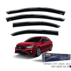 Honda City 2023 Kromlu Cam Rüzgarligi 4Lü