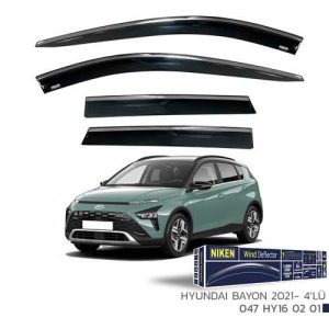 Hyundai Bayon  2021- Kromlu Cam Rüzgarligi 4Lü