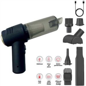 Oto Süpürge Sarjli 60 Watt Lüx