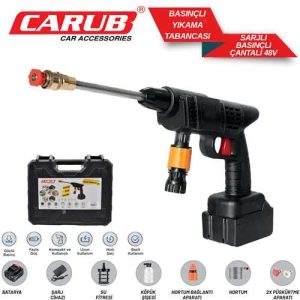 Oto Yikama Tabancasi Sarjli Basinçli