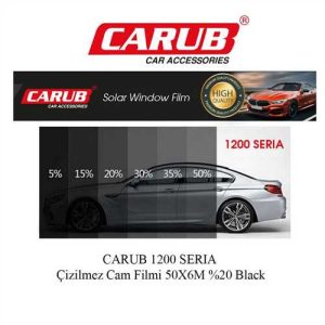 Cam Filmi 6Mt X 50Cm Çizilmez Black %20