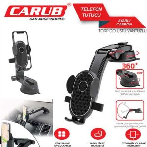 Telefon Tutucu Ayarli Karbon