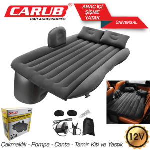 Seyahat Yatagi Sisme Yastik+Pompa 12V