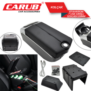 Ara Kolçak Siyah 7 Usb Li Alman Tip