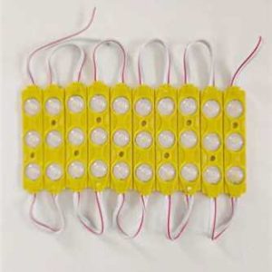 Parmak Lamba 3 Ledli Sari 12V (20 Li) Set