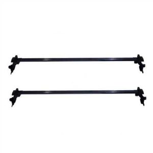 Bagaj Sörf Oluklu Demir Ayak 136X3Cm Siyah 2 Li Set