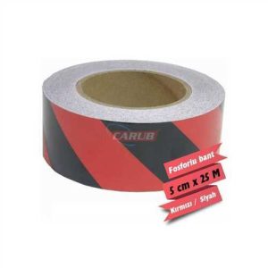 Fosfor Bant Çapraz 5 Cmx25M Siy/Kir.